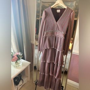 Tiered cocktail dress